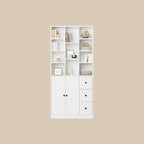 IRONCK 71" Tall Bookcase with 2 Doors