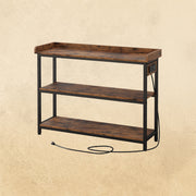 43" Console Table with Charging Station