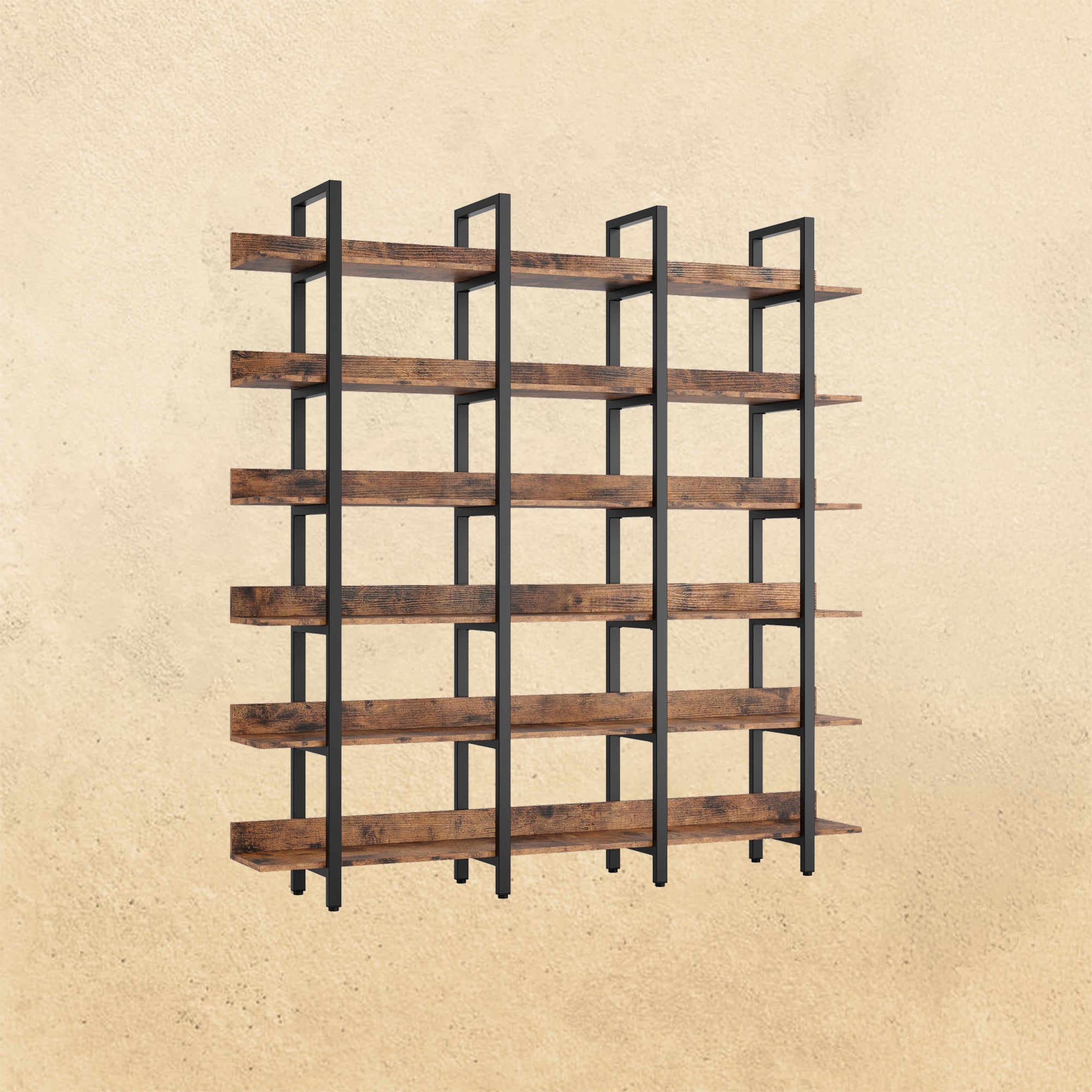 73“ Triple Wide 6 Tiers