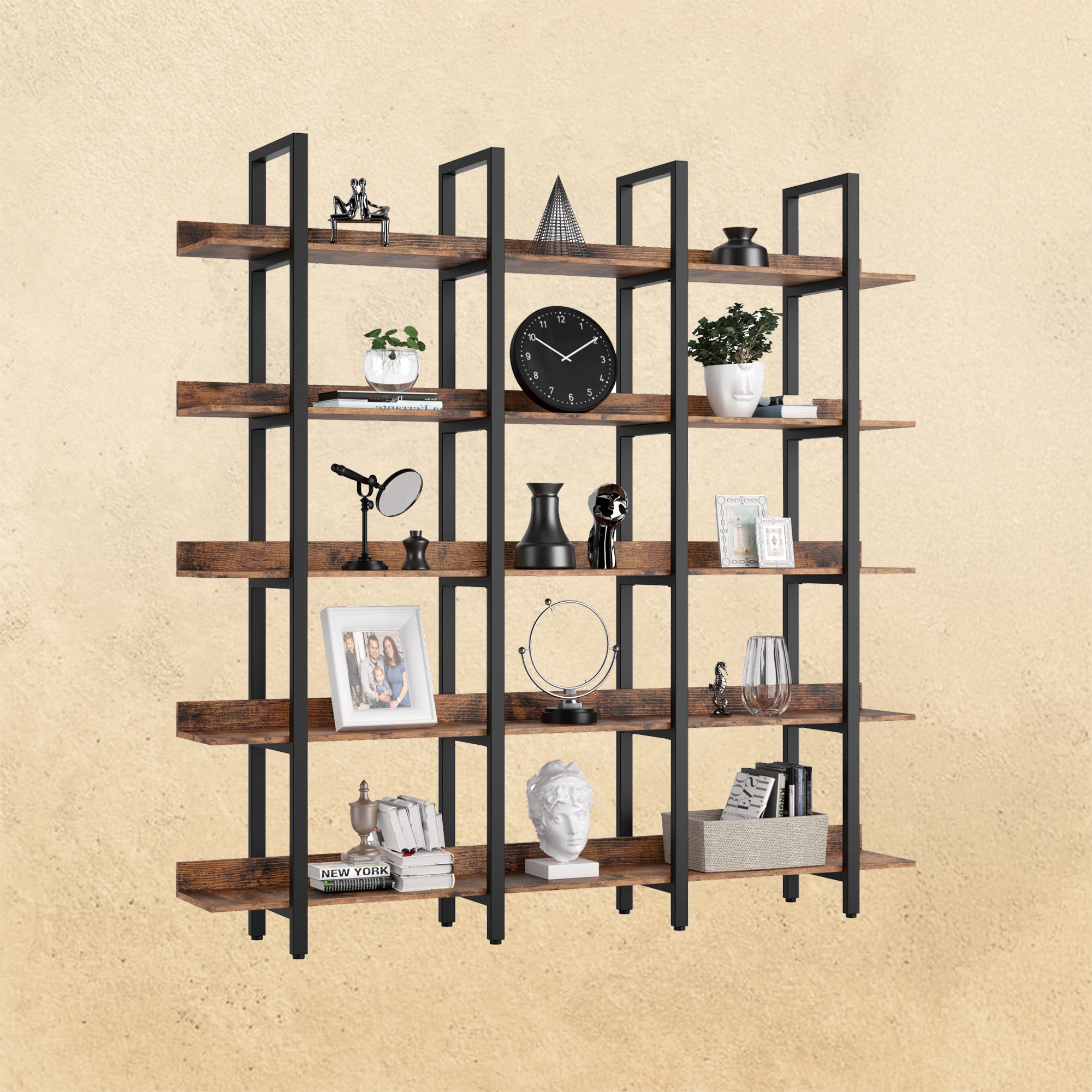 71“ Triple Wide 5 Tiers