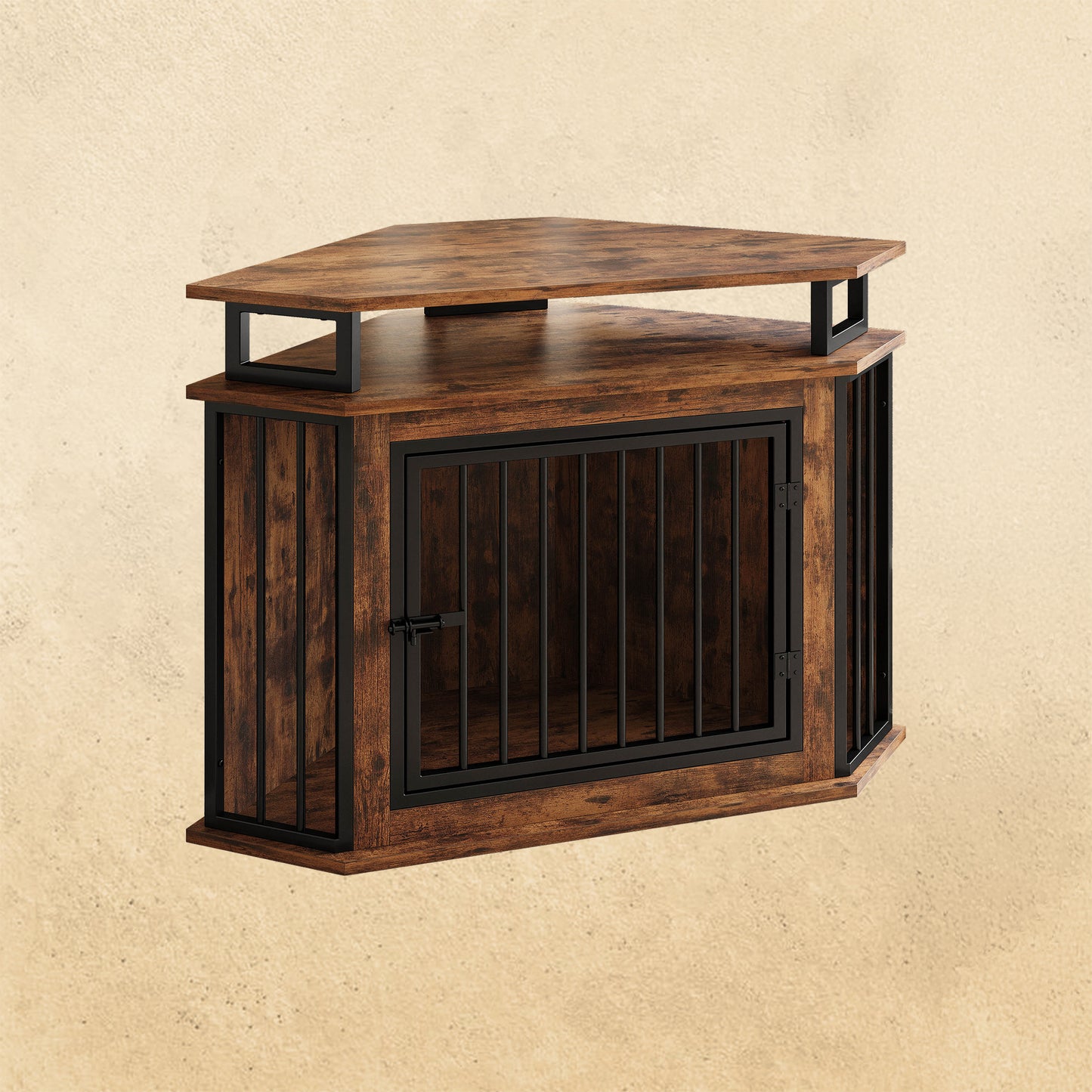 IRONCK  Corner Dog Crate