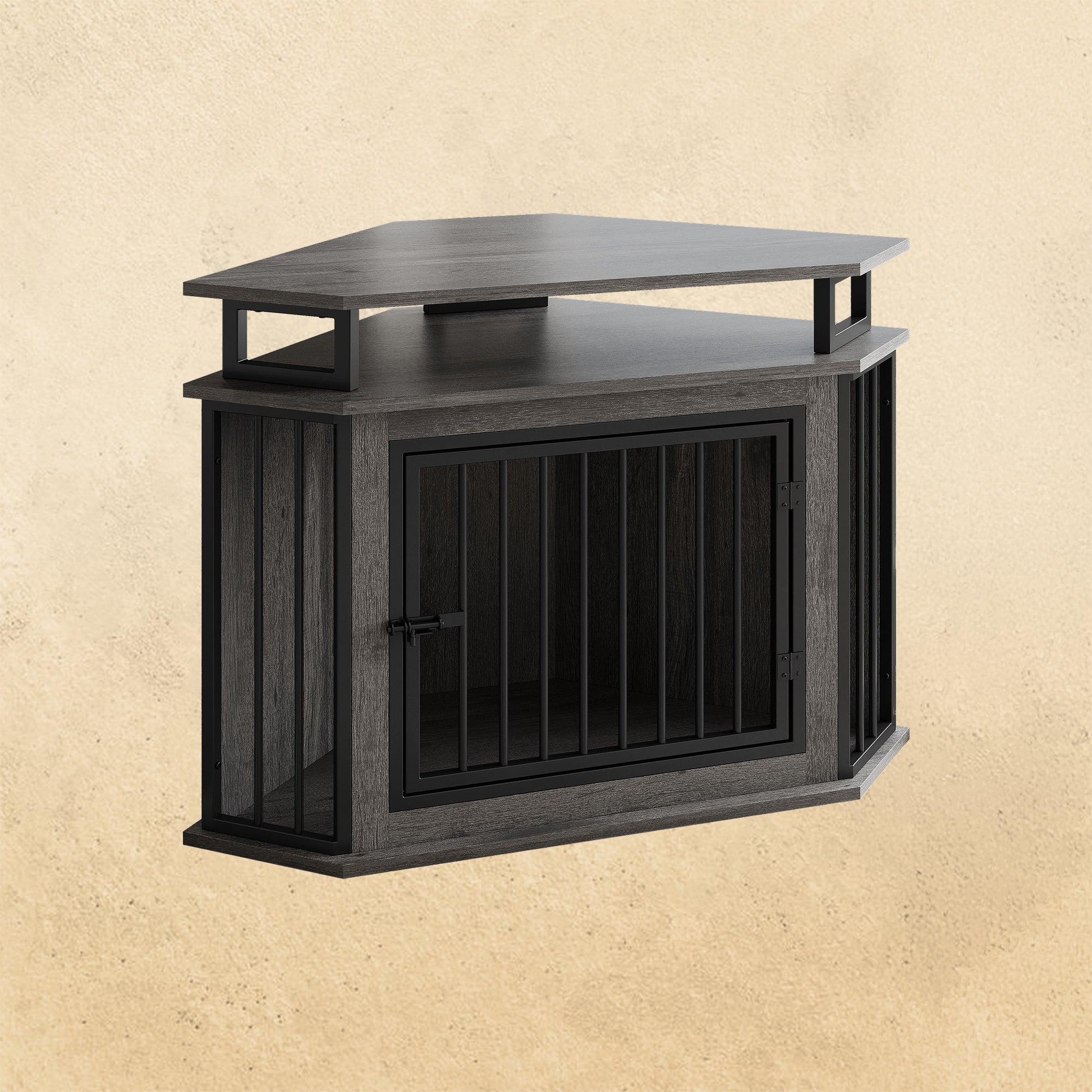 IRONCK Corner Dog Crate