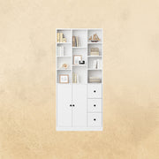 IRONCK 71 Zoll hohes Bücherregal mit 2 Türen