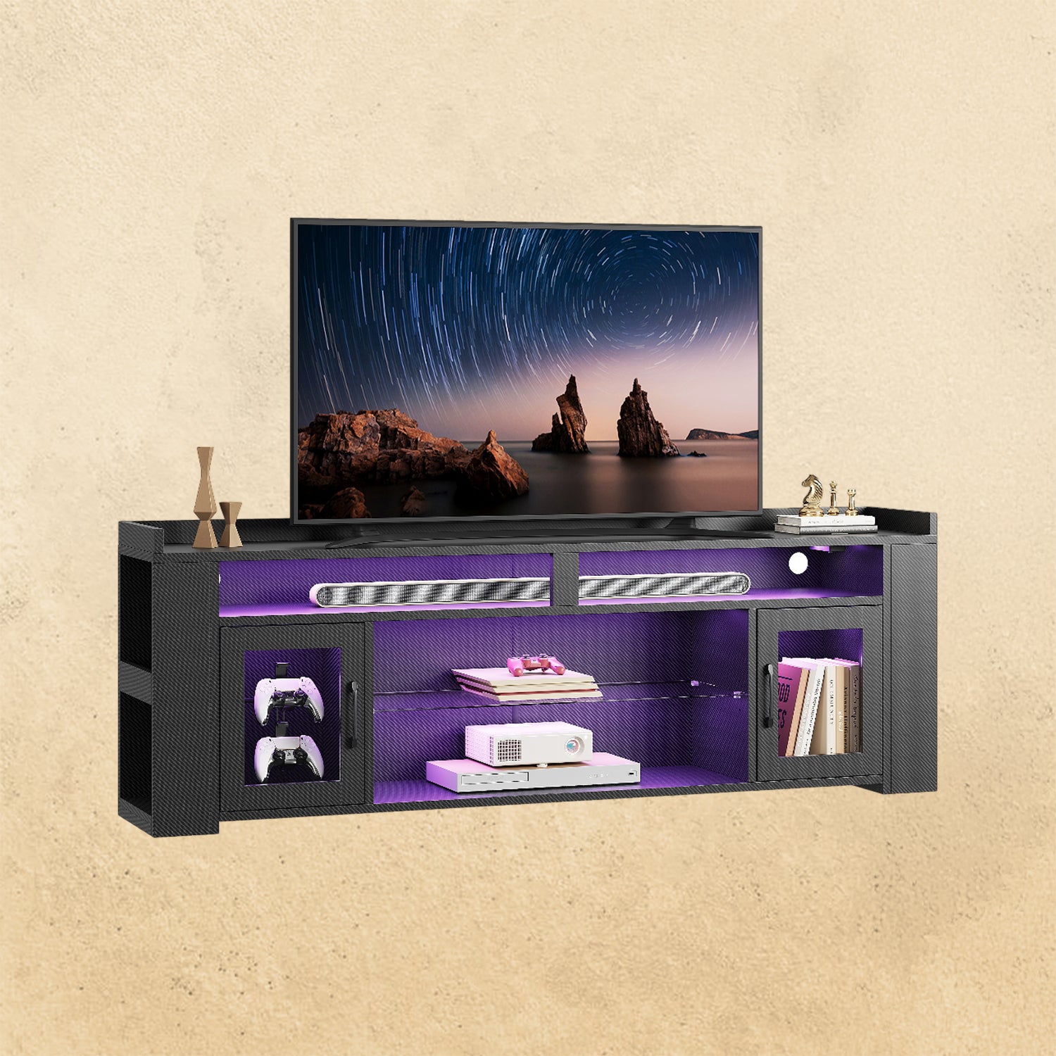 IRONCK LED TV Stand