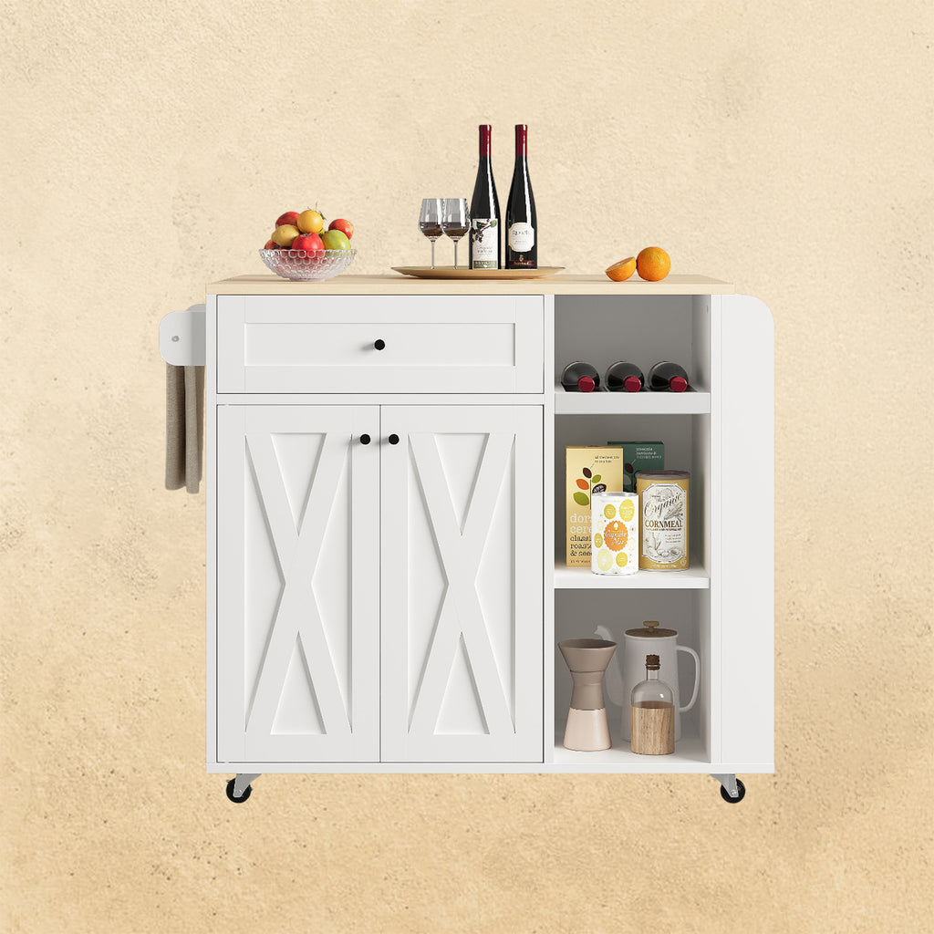 IRONCK Kitchen Islands with Storage
