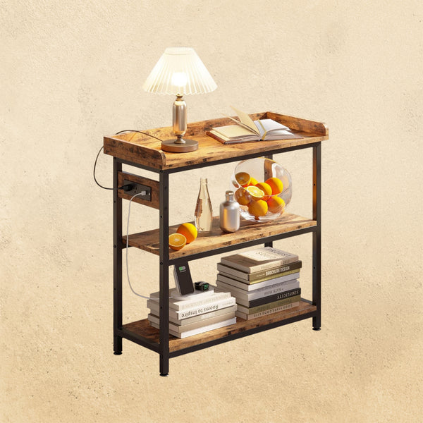 Entryway Table with Power Outlet 32 Inch – IRONCK