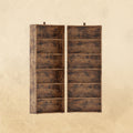 Vintage Brown Bookshelves Set of 2