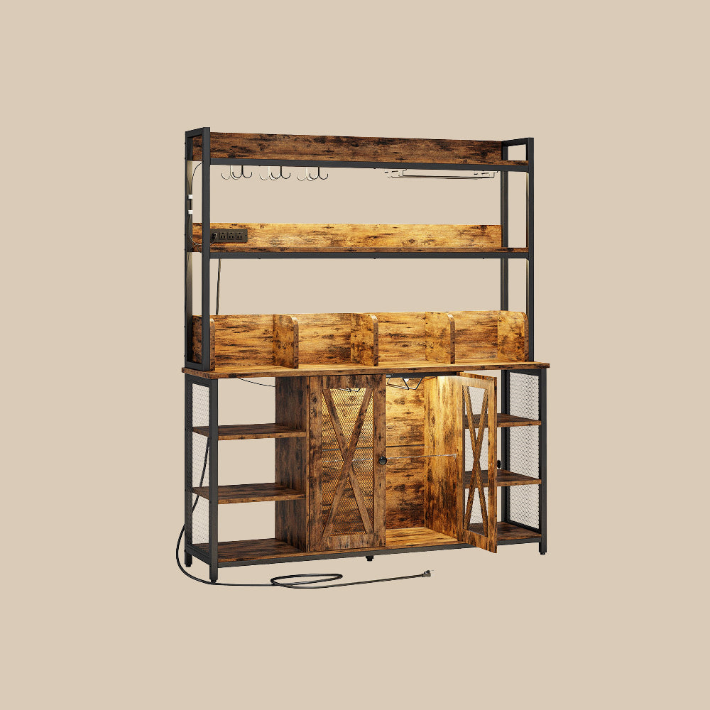 Coffee Bar Cabinet with Storage