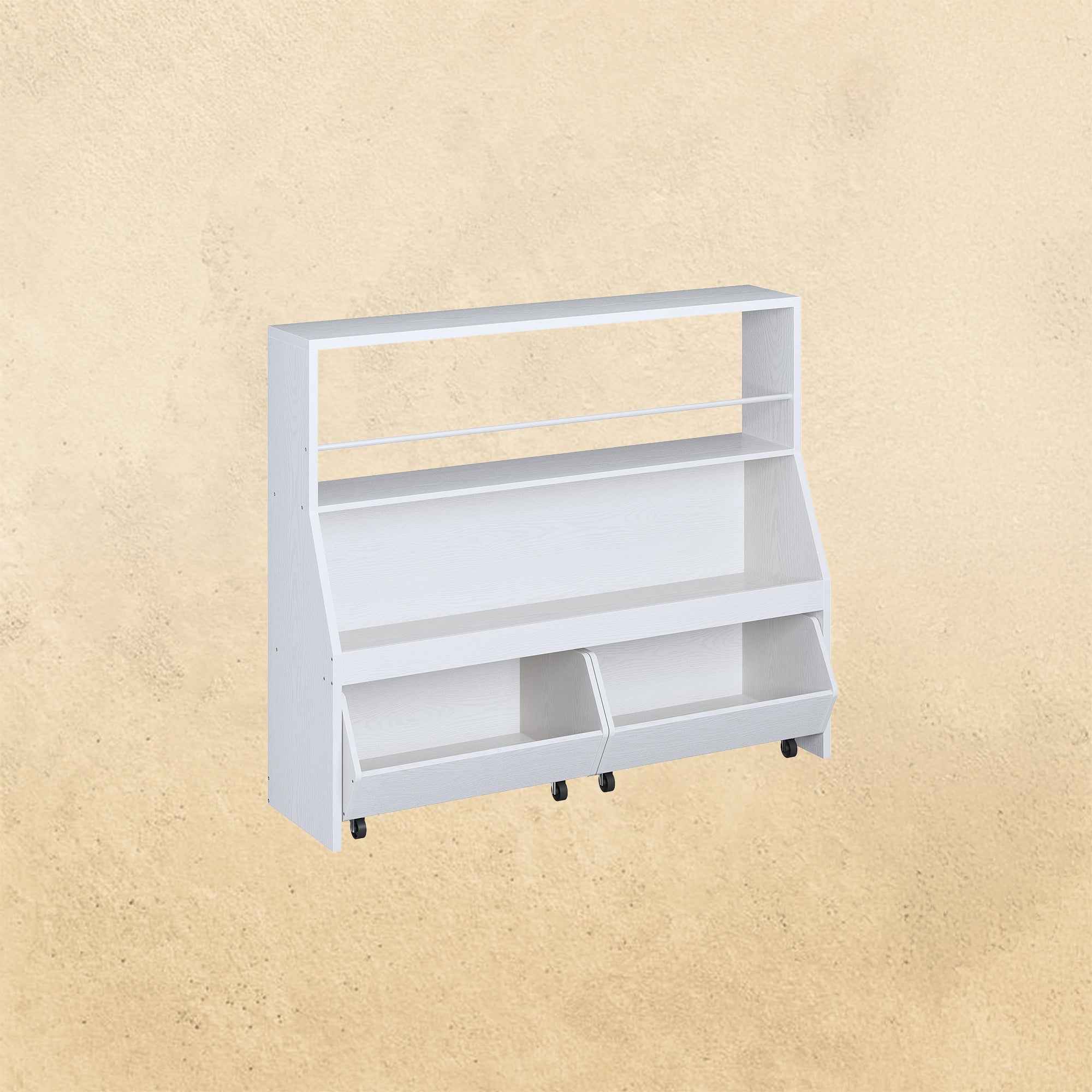 Kids Storage Organizer-Bookshelf with Drawers and Toy Shelf