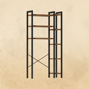 Bathroom Organizer Vintage Brown