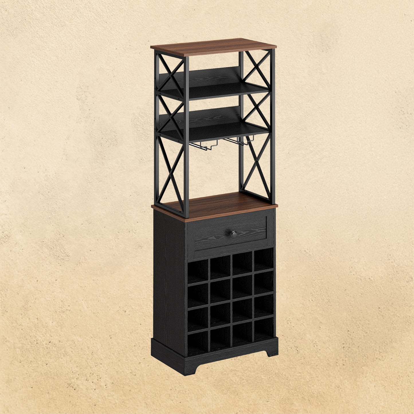 IRONCK 65" Industrial Bar Cabinet