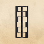 IRONCK 6-Tier Corner Bookcase, Modern L-Shaped Bookshelf