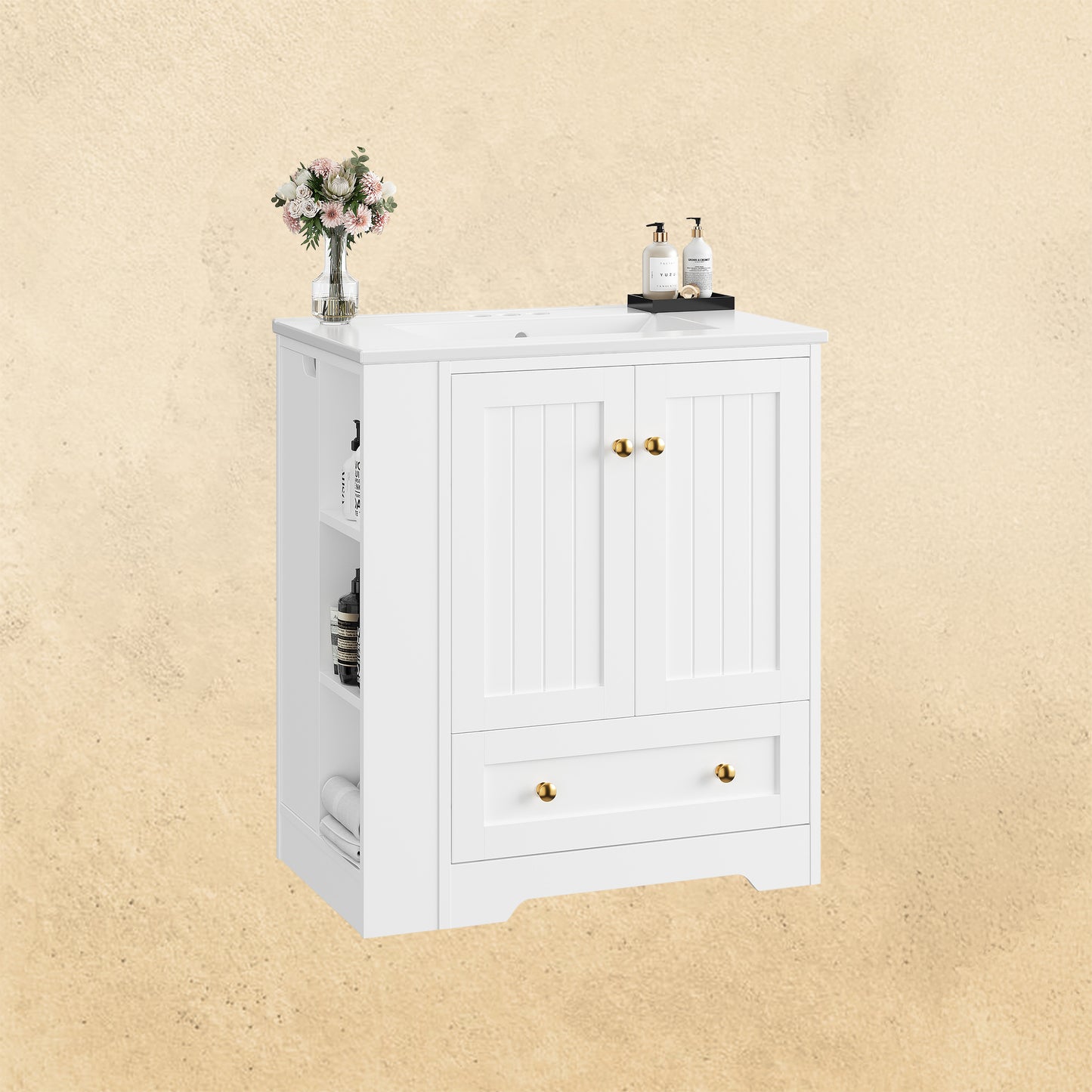 IRONCK 30" Bathroom Vanity with Sink