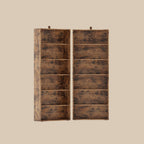Vintage Brown Bookshelves Set of 2