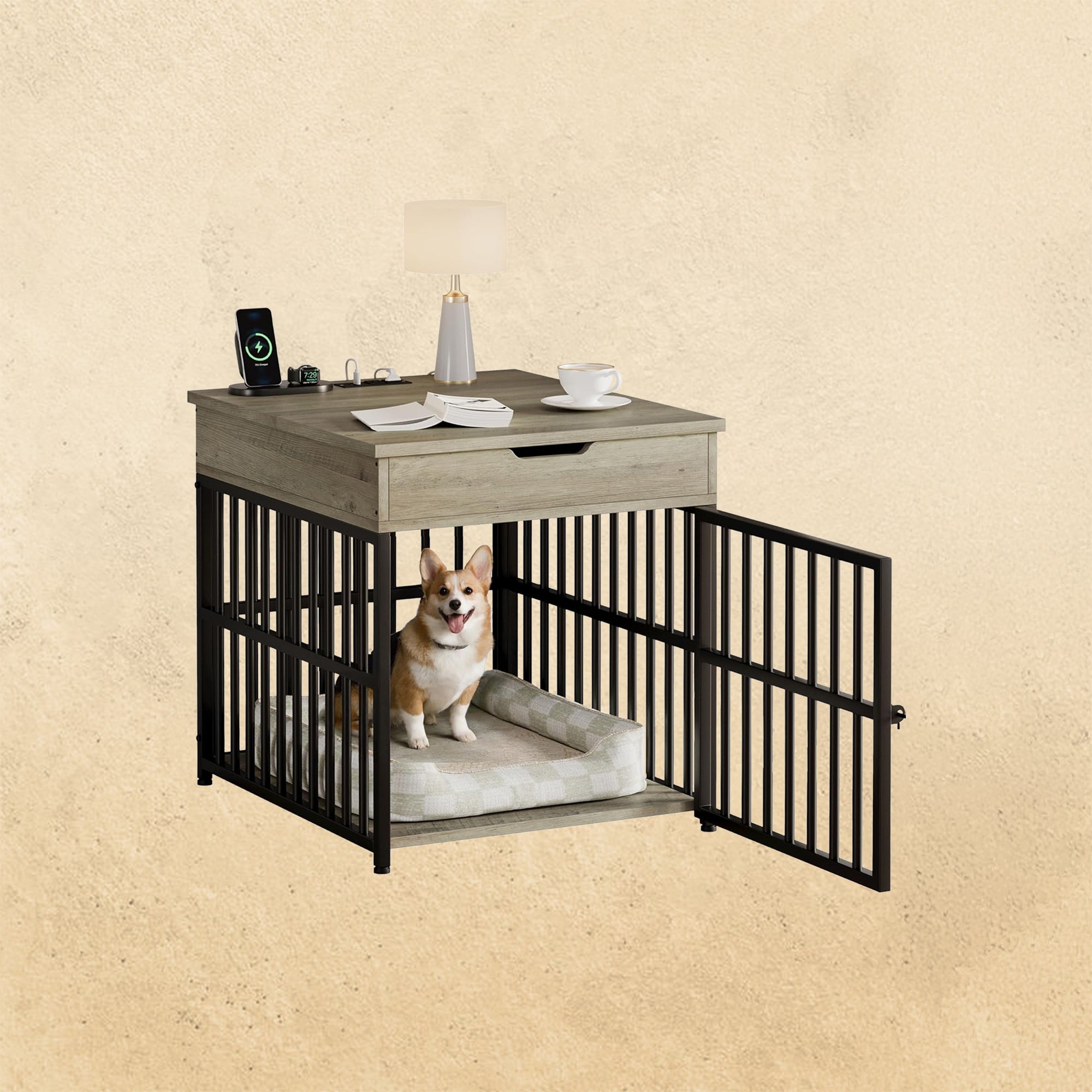 IRONCK Dog Crate Furniture for Small Dogs