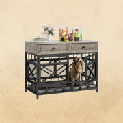 IRONCK 44 inch Large Dog Crate Furniture
