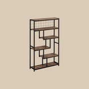 6-Shelf Etagere Bookcase