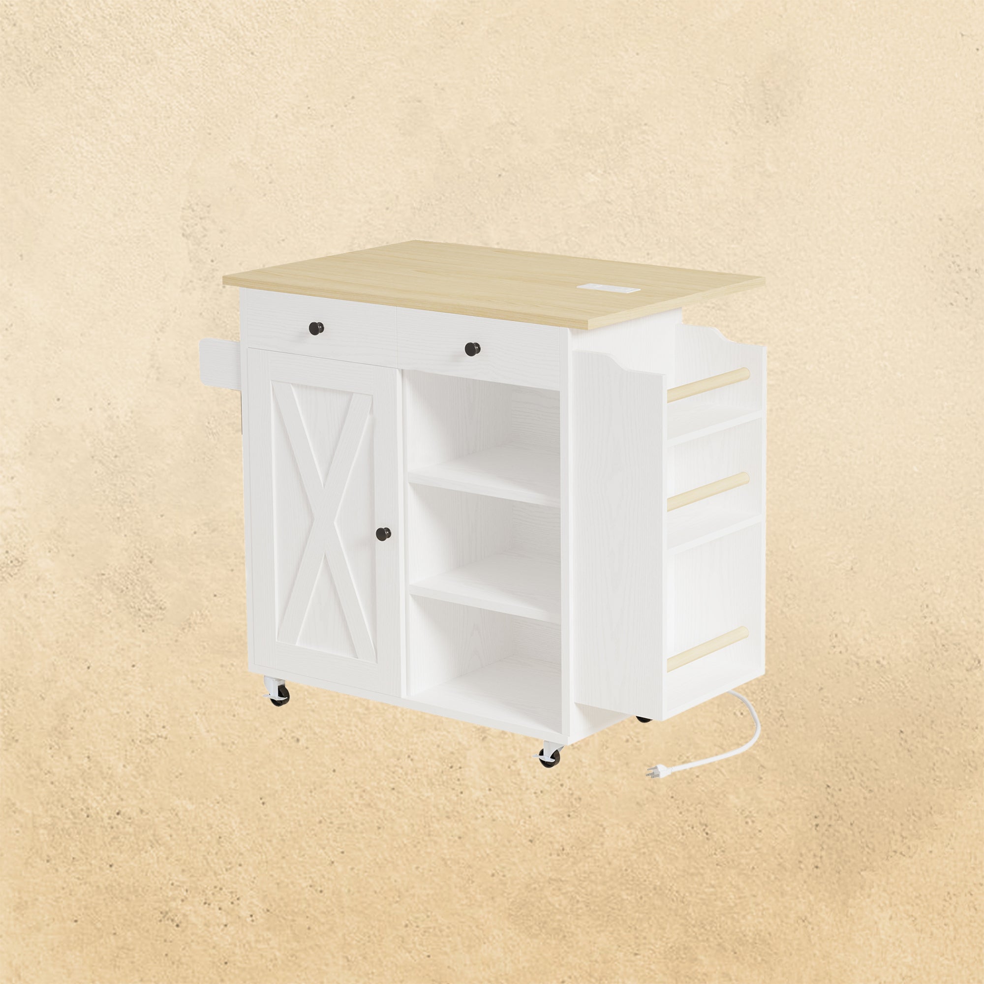 Küchenwagen mit Steckdose