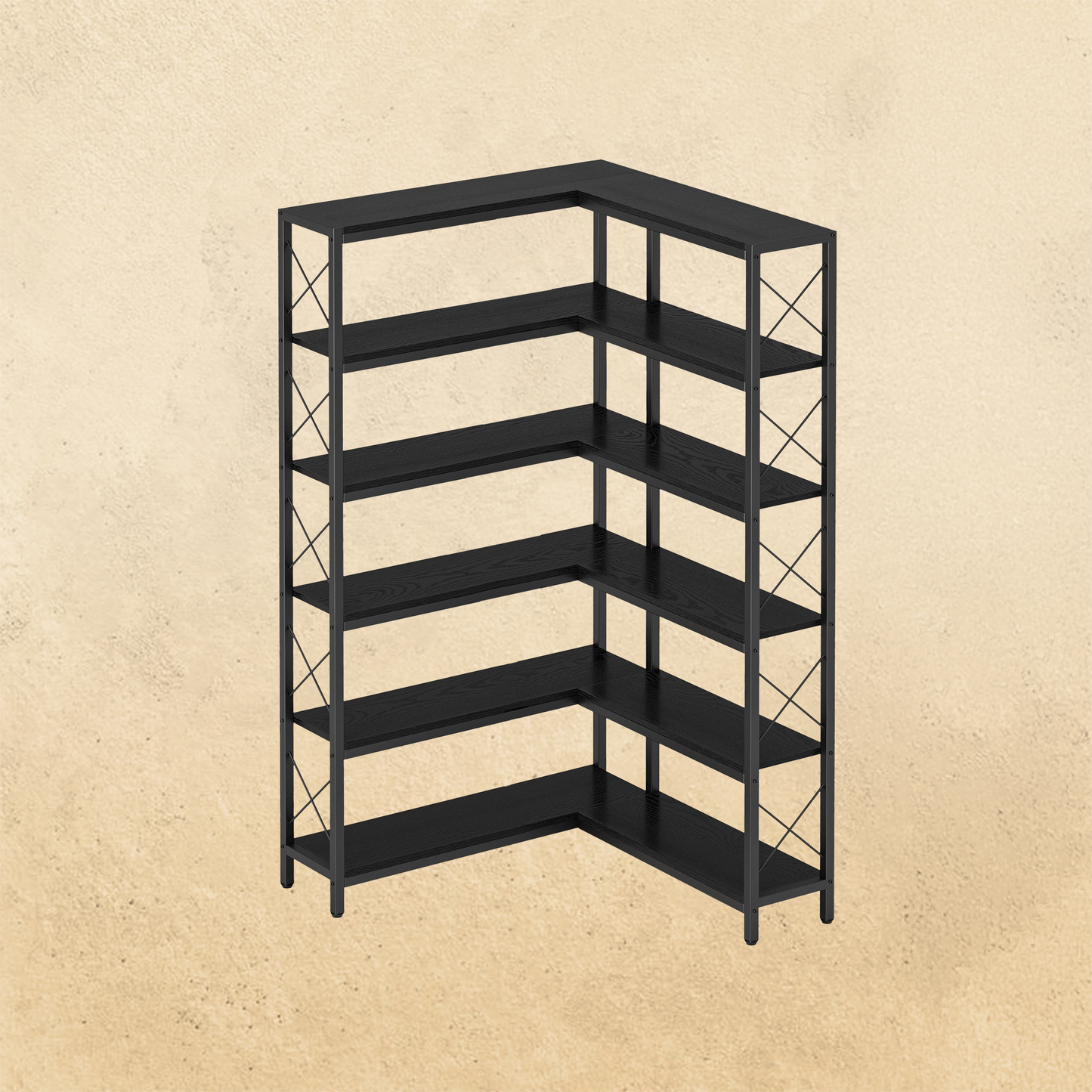 Bibliothèque industrielle à 6 niveaux