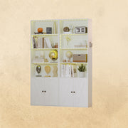 Tall Bookcase with LED Lights