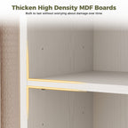 74.8" Tall Narrow Bookcase
