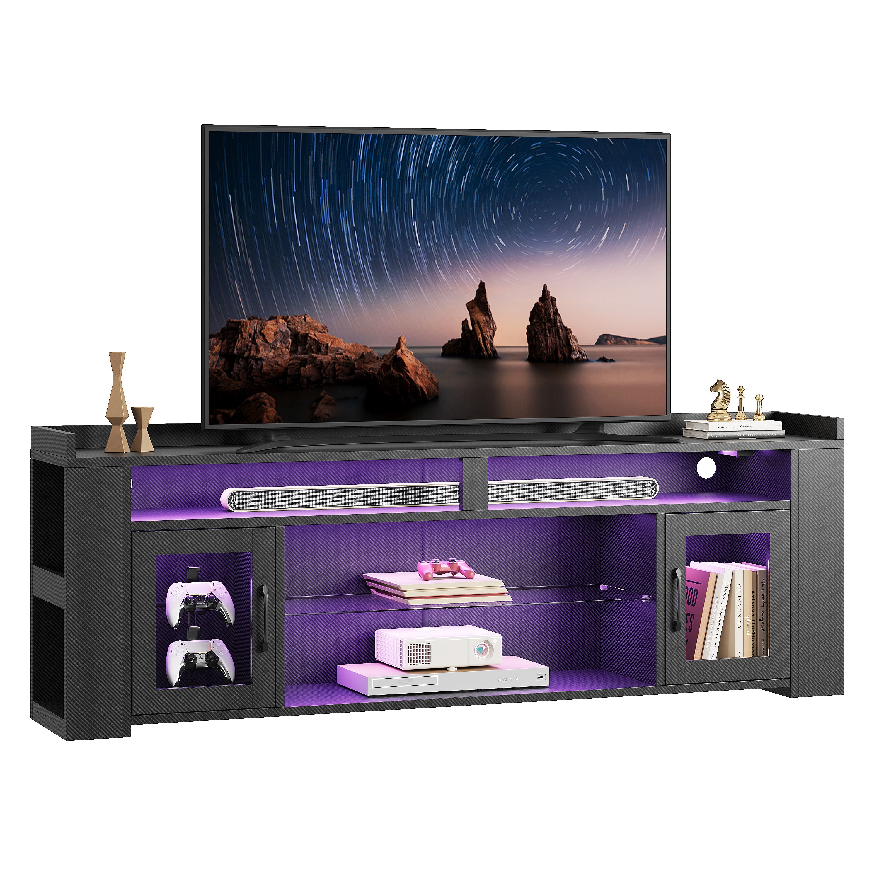 IRONCK LED TV Stand