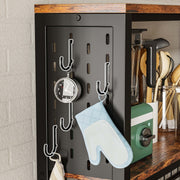 IRONCK 45.5" Wide Large Bakers Rack with Power Outlets