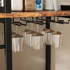 IRONCK 45.5" Wide Large Bakers Rack with Power Outlets