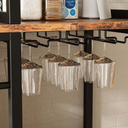 IRONCK 45.5" Wide Large Bakers Rack with Power Outlets