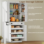 IRONCK Kitchen Pantry Storage Cabinet