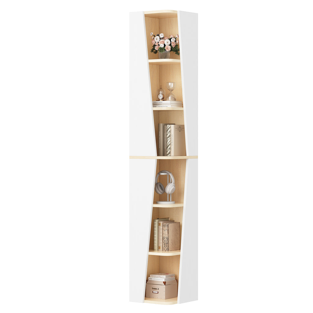 IRONCK 71'' Tall Corner Shelves