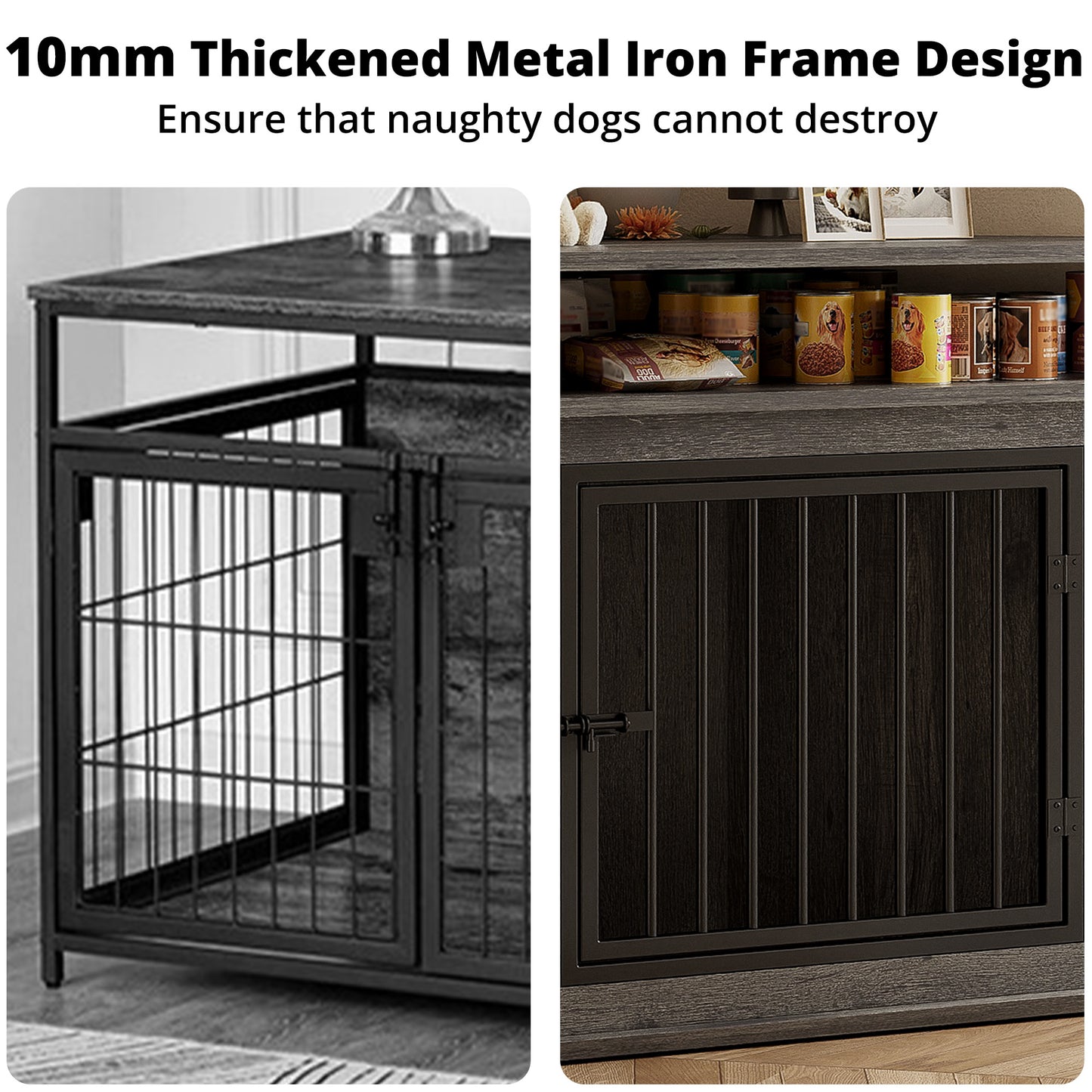 IRONCK Corner Dog Crate