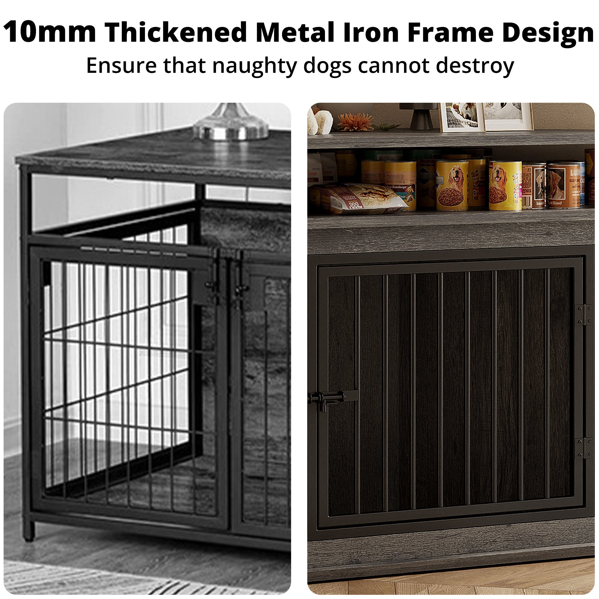 IRONCK Corner Dog Crate
