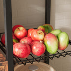 IRONCK 45.5" Wide Large Bakers Rack with Power Outlets