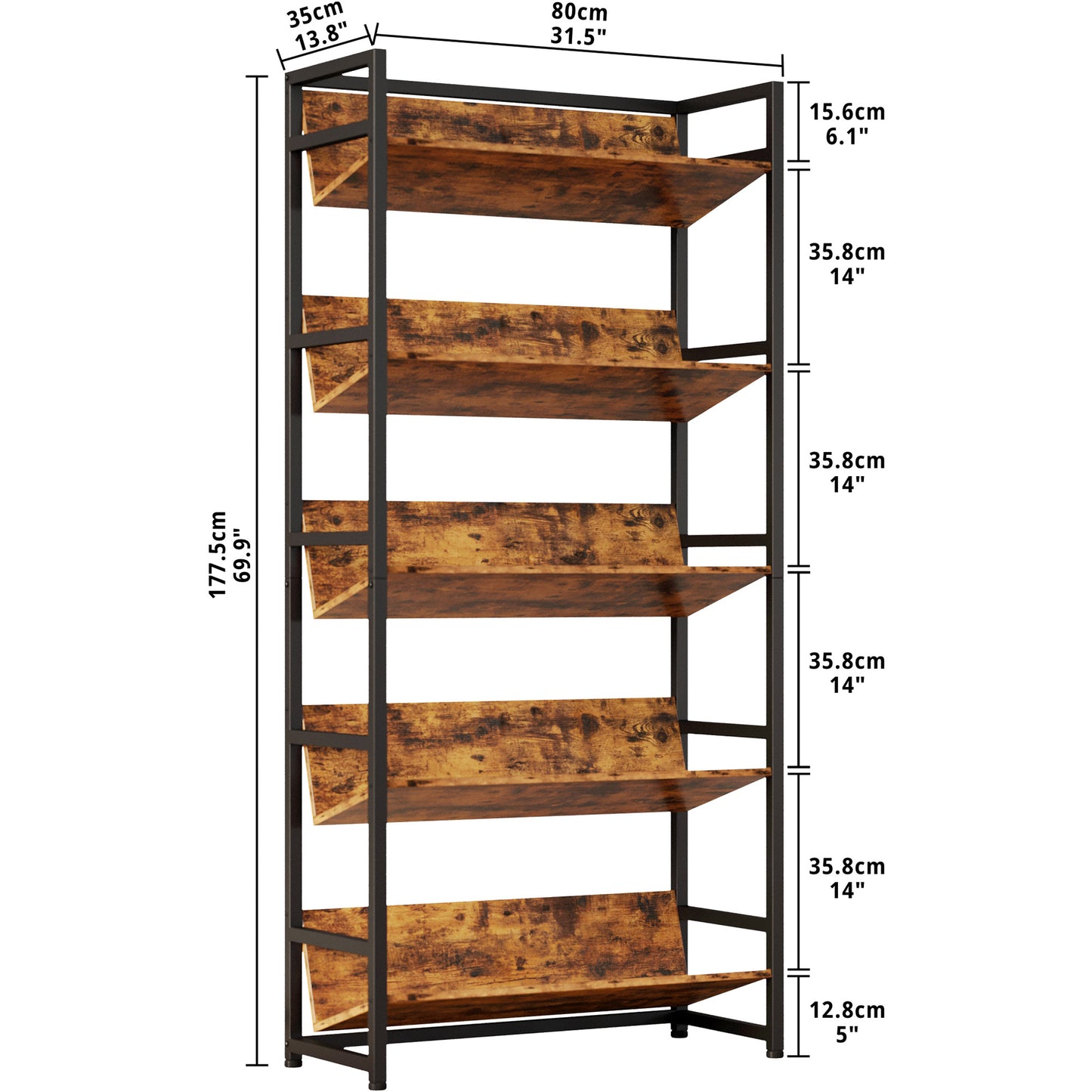 IRONCK Book Shelf