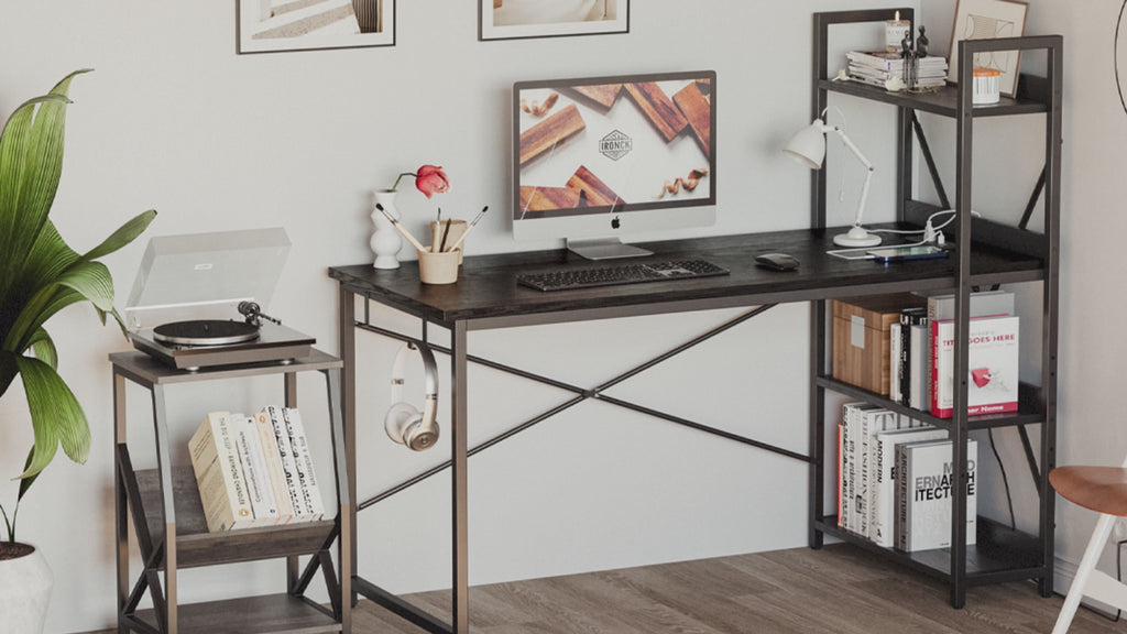 47'' Computer Desk with Power Outlet