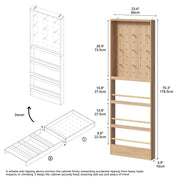 IRONCK Entryway Storage Rack