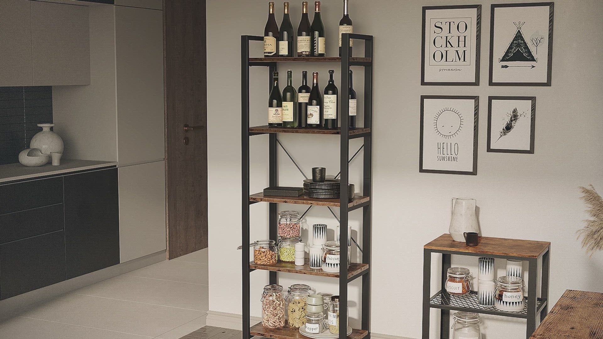 5-Tier Ladder Shelf