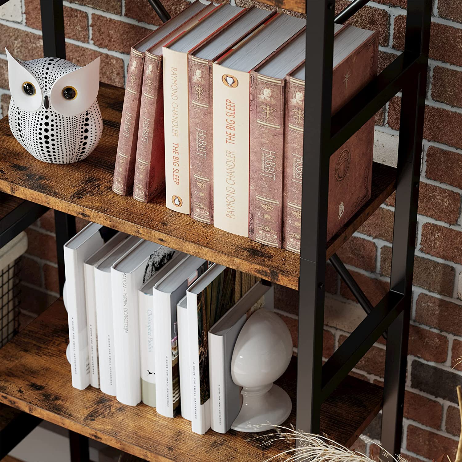 Triple Wide Bookshelves- 6 Tiers