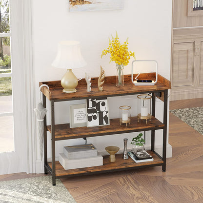 43" Console Table with Charging Station